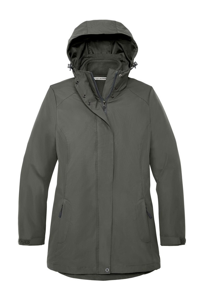Port Authority Women's All-Weather 3-in-1 Jacket - Storm Grey