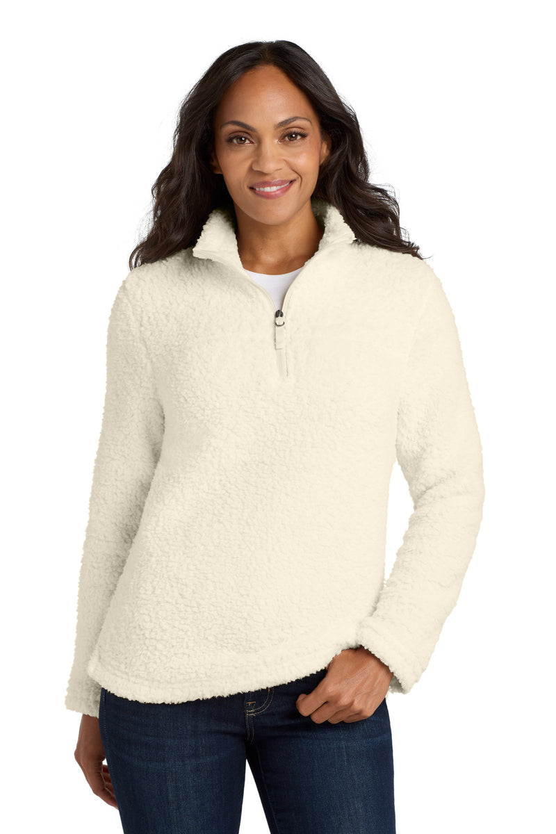 Port Authority Women's Cozy 1/4-Zip Fleece - Marshmallow