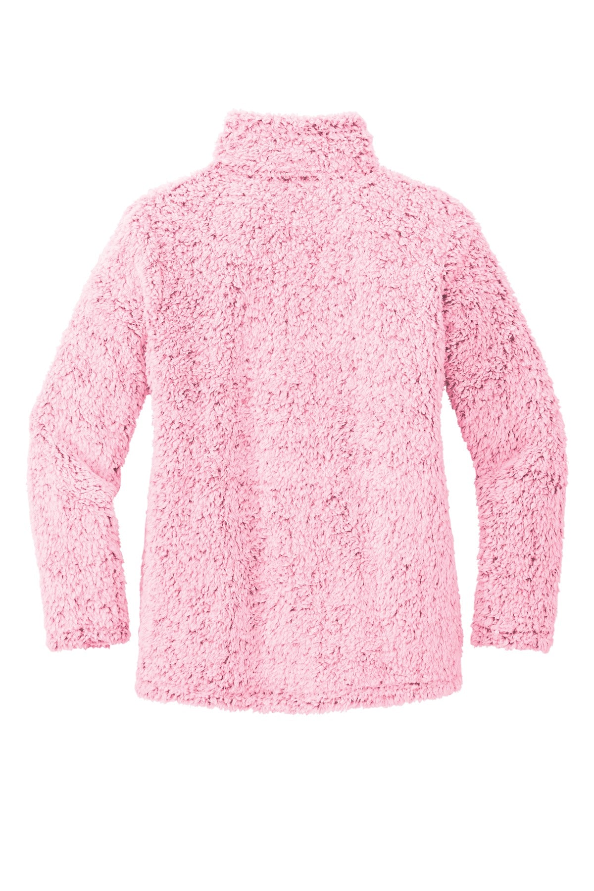 Port Authority Women's Cozy 1/4-Zip Fleece - Pop Raspberry Heather
