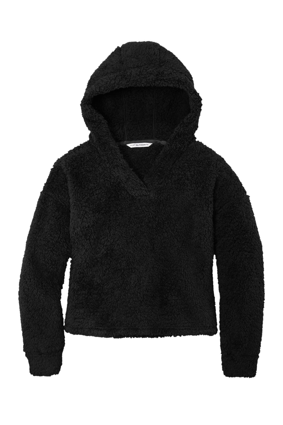 Port Authority  Women's Cozy Fleece Hoodie - Black