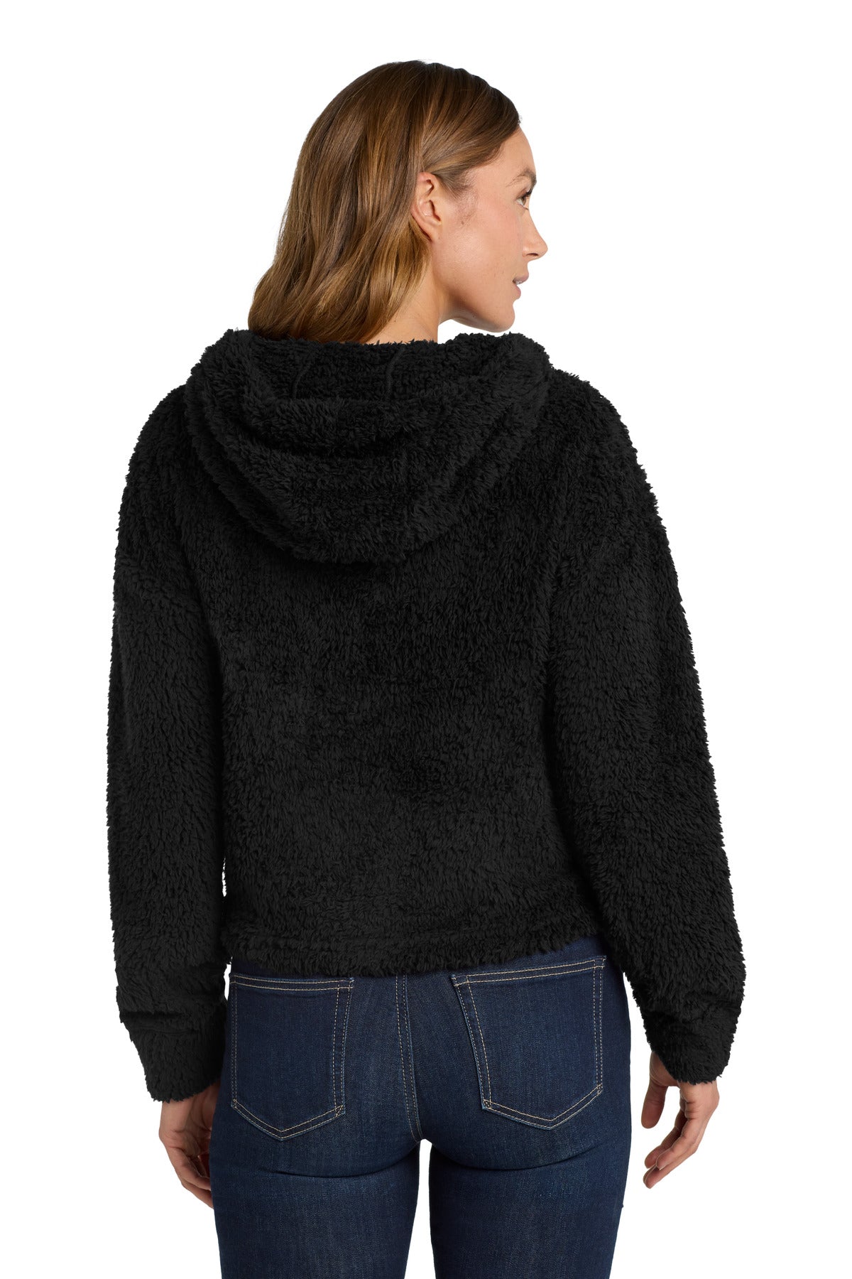 Port Authority  Women's Cozy Fleece Hoodie - Black