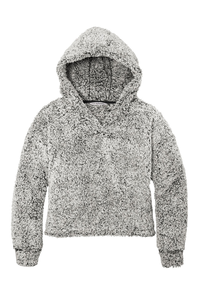 Port Authority  Women's Cozy Fleece Hoodie - Grey Heather