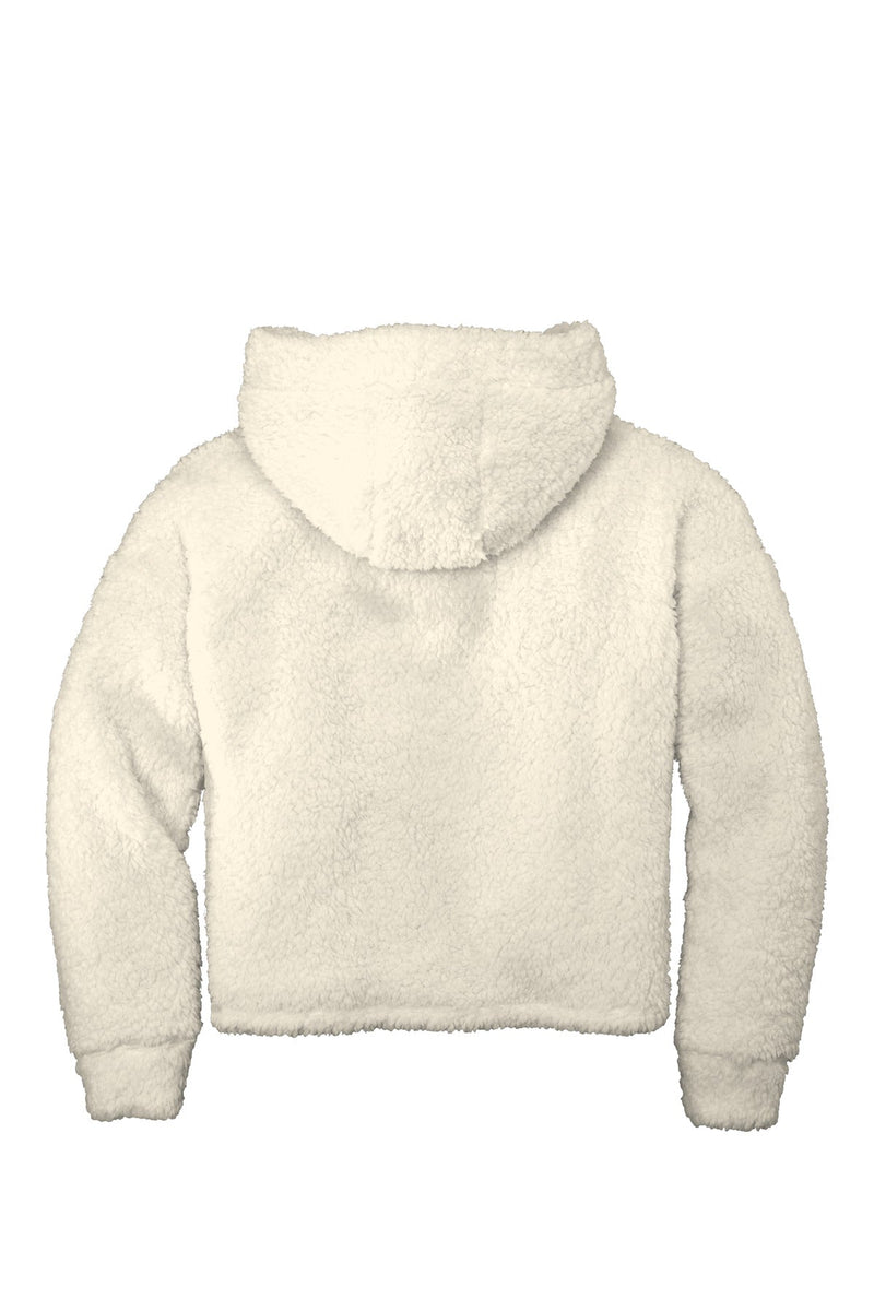 Port Authority  Women's Cozy Fleece Hoodie - Marshmallow flat back
