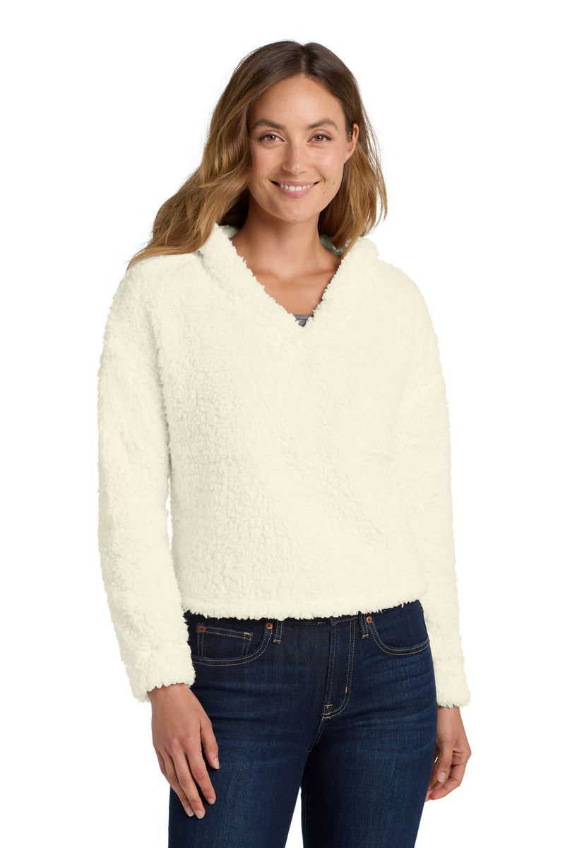 Port Authority  Women's Cozy Fleece Hoodie - Marshmallow