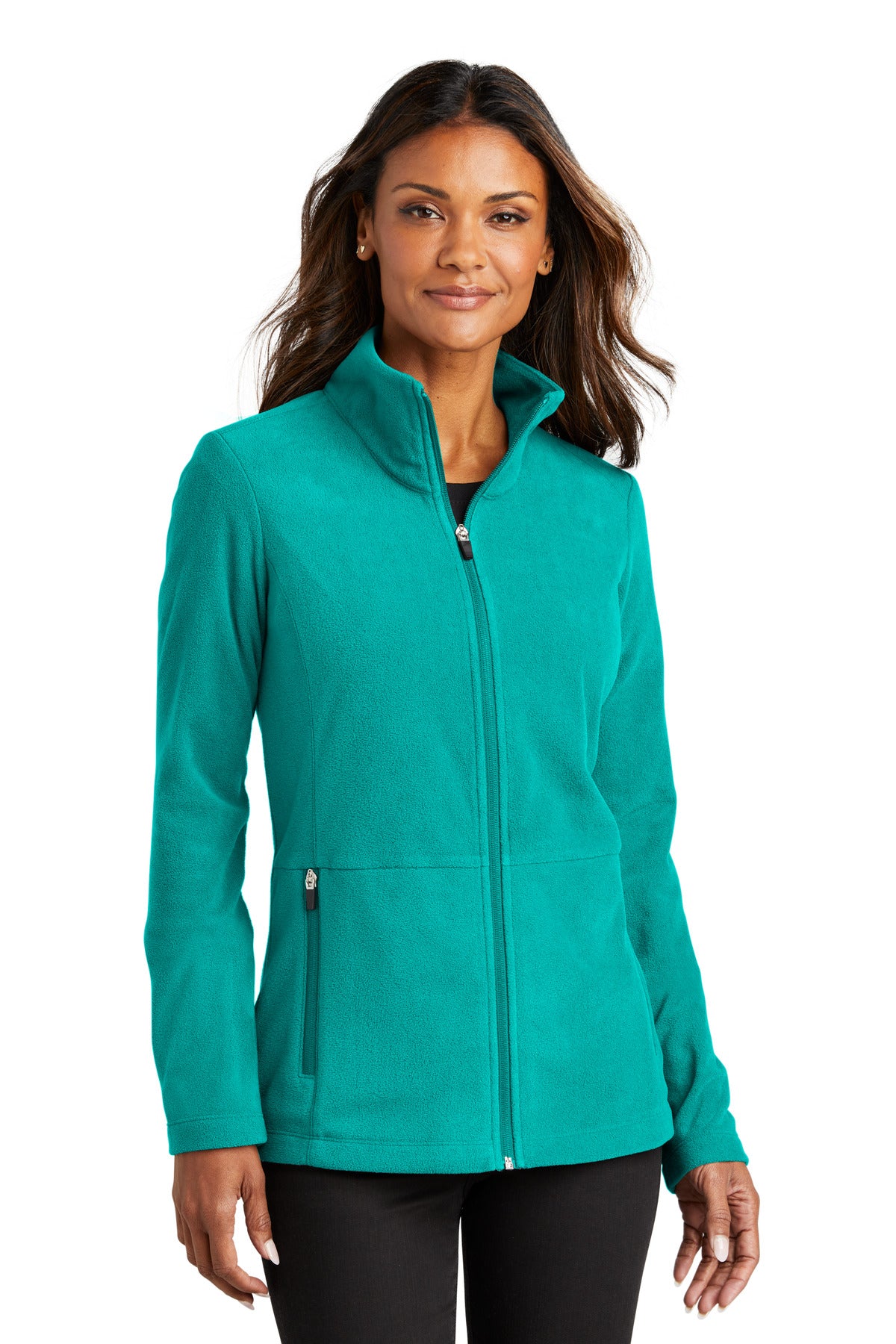 Port Authority Women's Accord Microfleece Jacket - Teal Blue