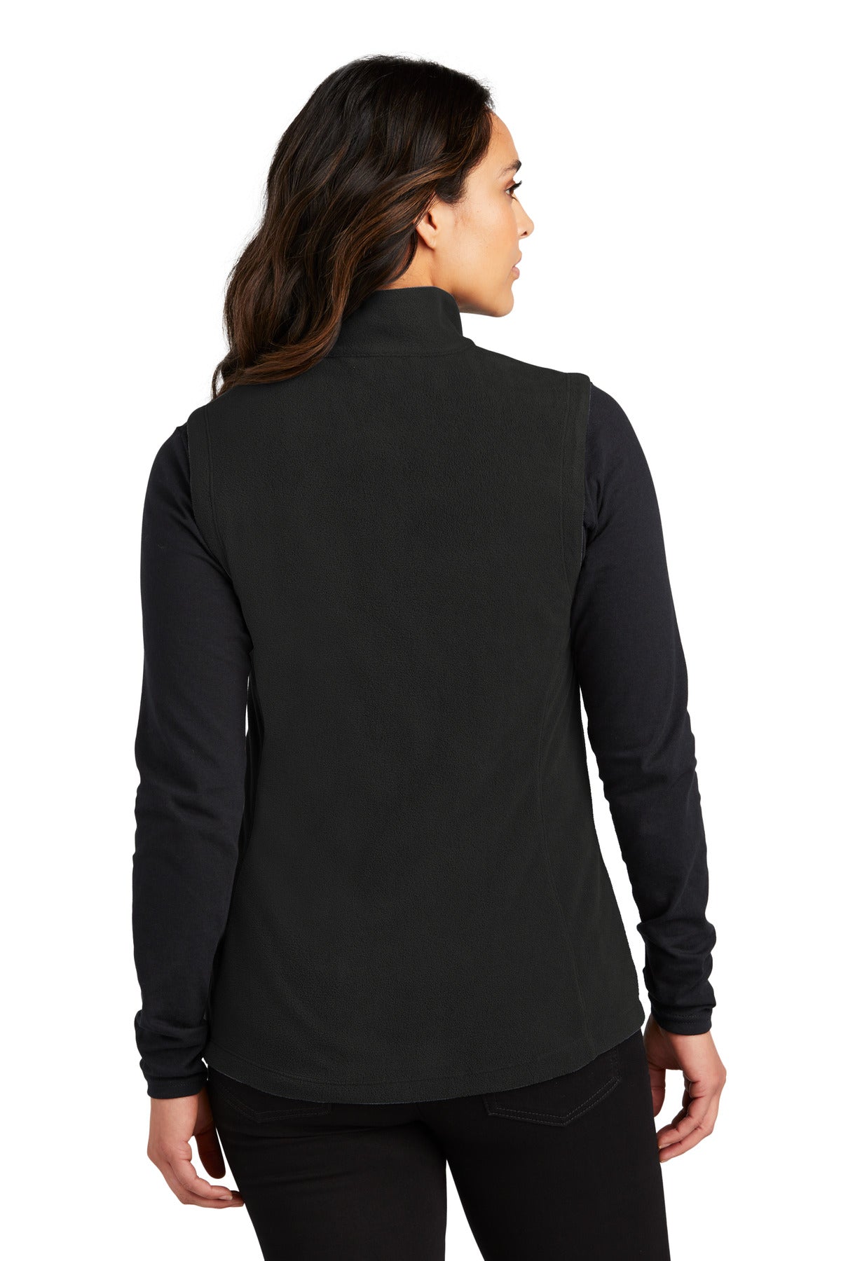 Port Authority Women's Accord Microfleece Vest - Black