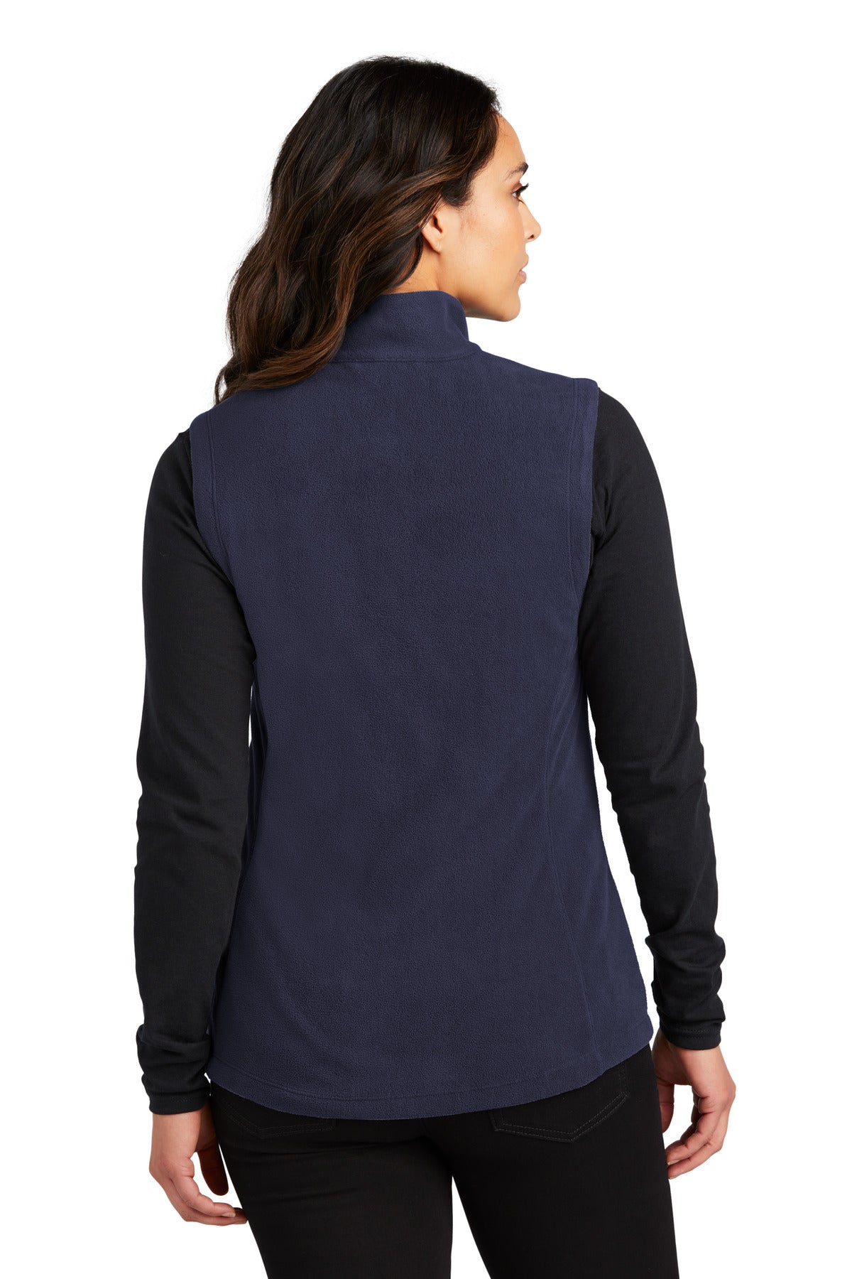 Port Authority Women's Accord Microfleece Vest - Navy