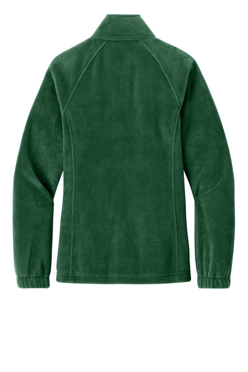 Port Authority Women's Plush Fleece Full-Zip Jacket - Dark Green