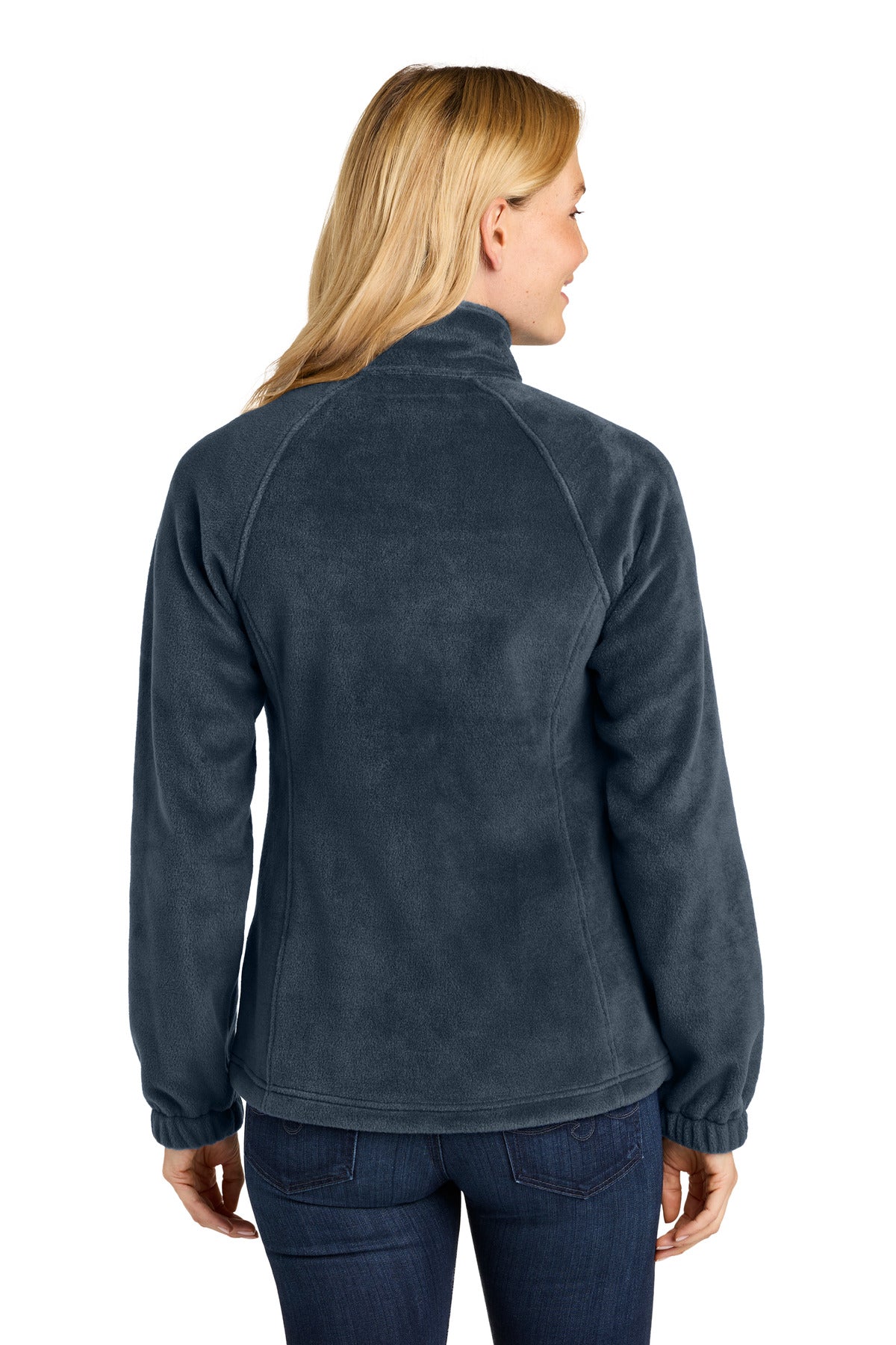 Port Authority Women's Plush Fleece Full-Zip Jacket - Night Navy