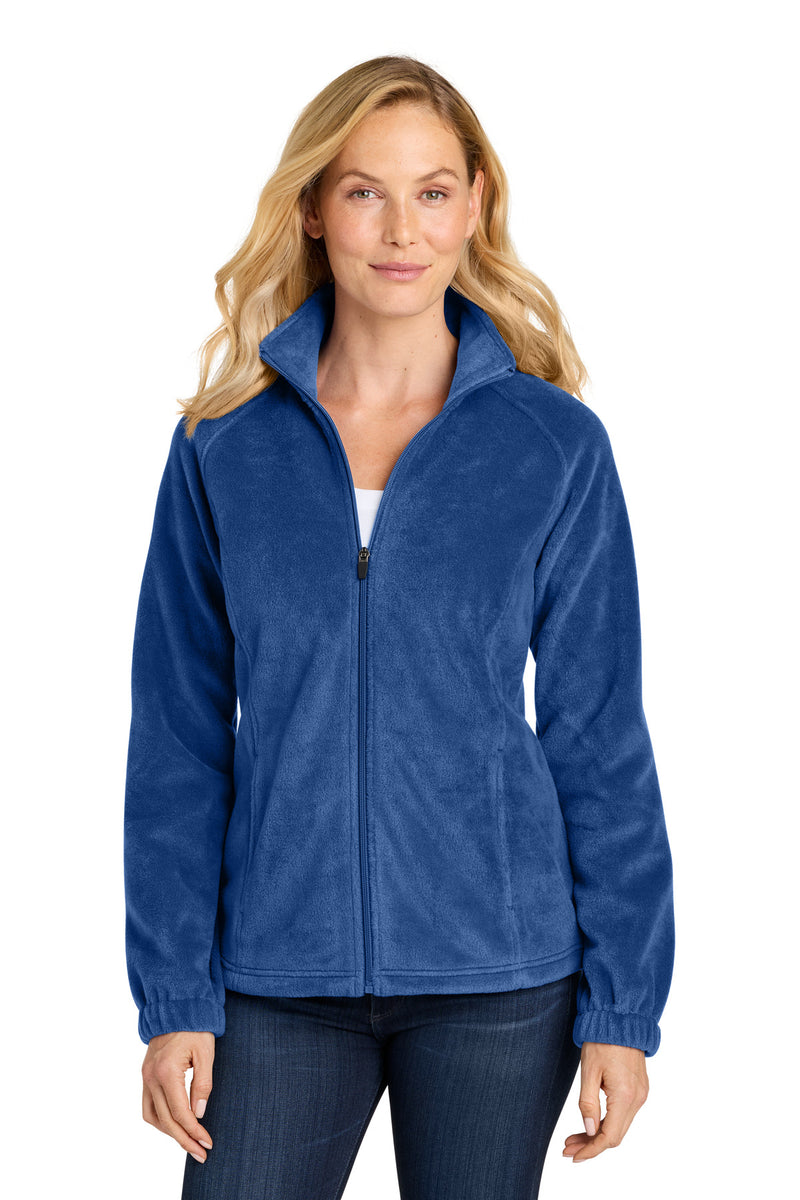 Port Authority Women's Plush Fleece Full-Zip Jacket - Royal