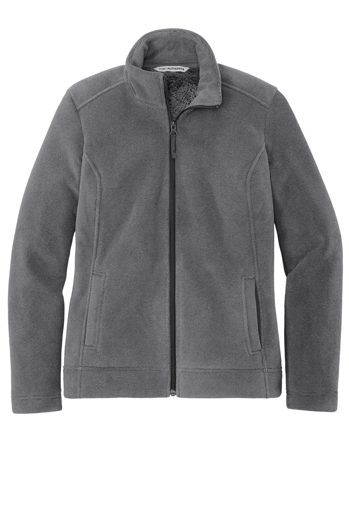 Port Authority  Women's Ultra Warm Brushed Fleece Jacket - Gusty Grey/ Sterling Grey