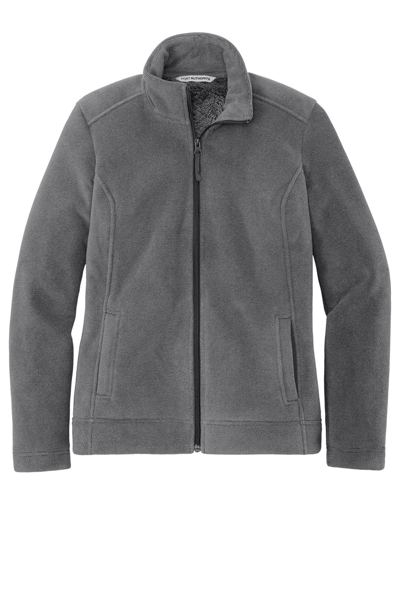 Port Authority  Women's Ultra Warm Brushed Fleece Jacket - Gusty Grey/ Sterling Grey