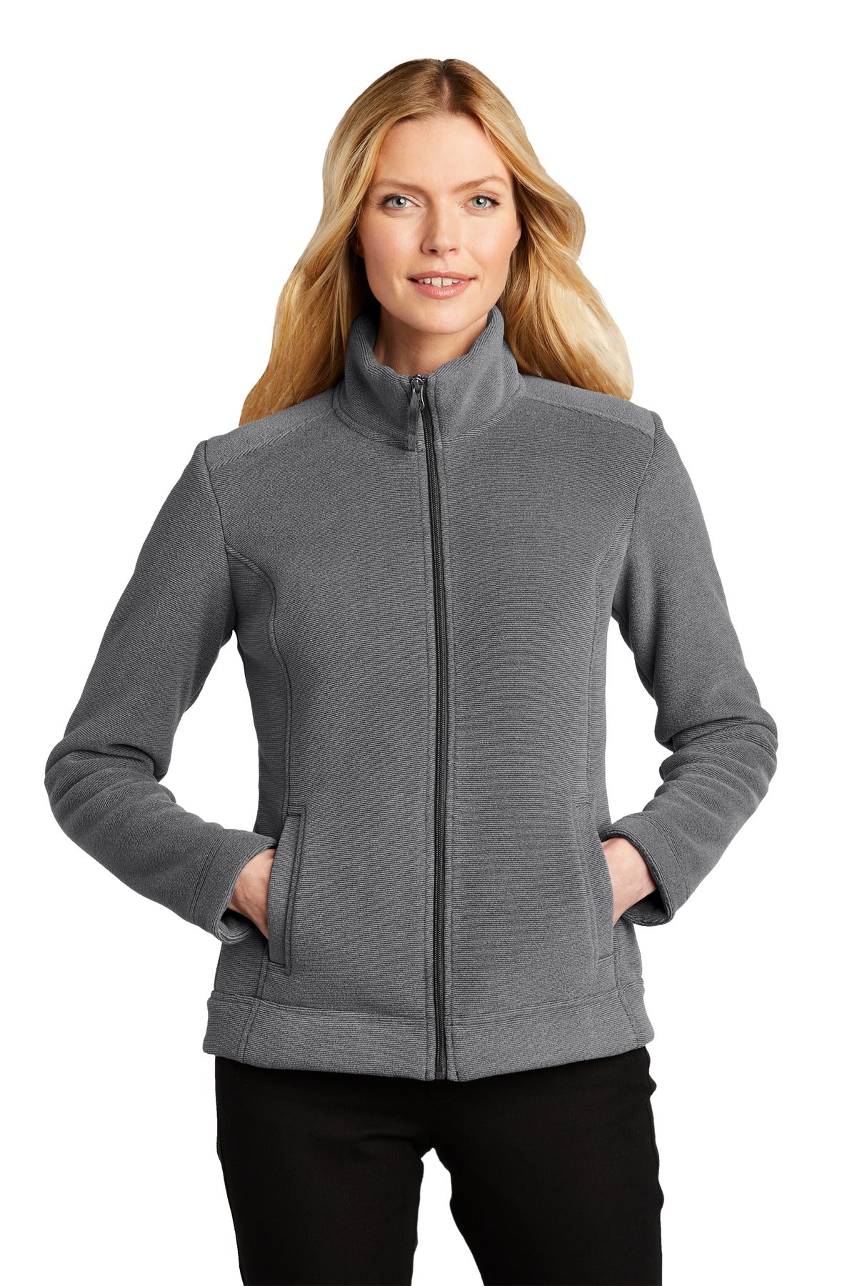 Port Authority  Women's Ultra Warm Brushed Fleece Jacket - Gusty Grey/ Sterling Grey