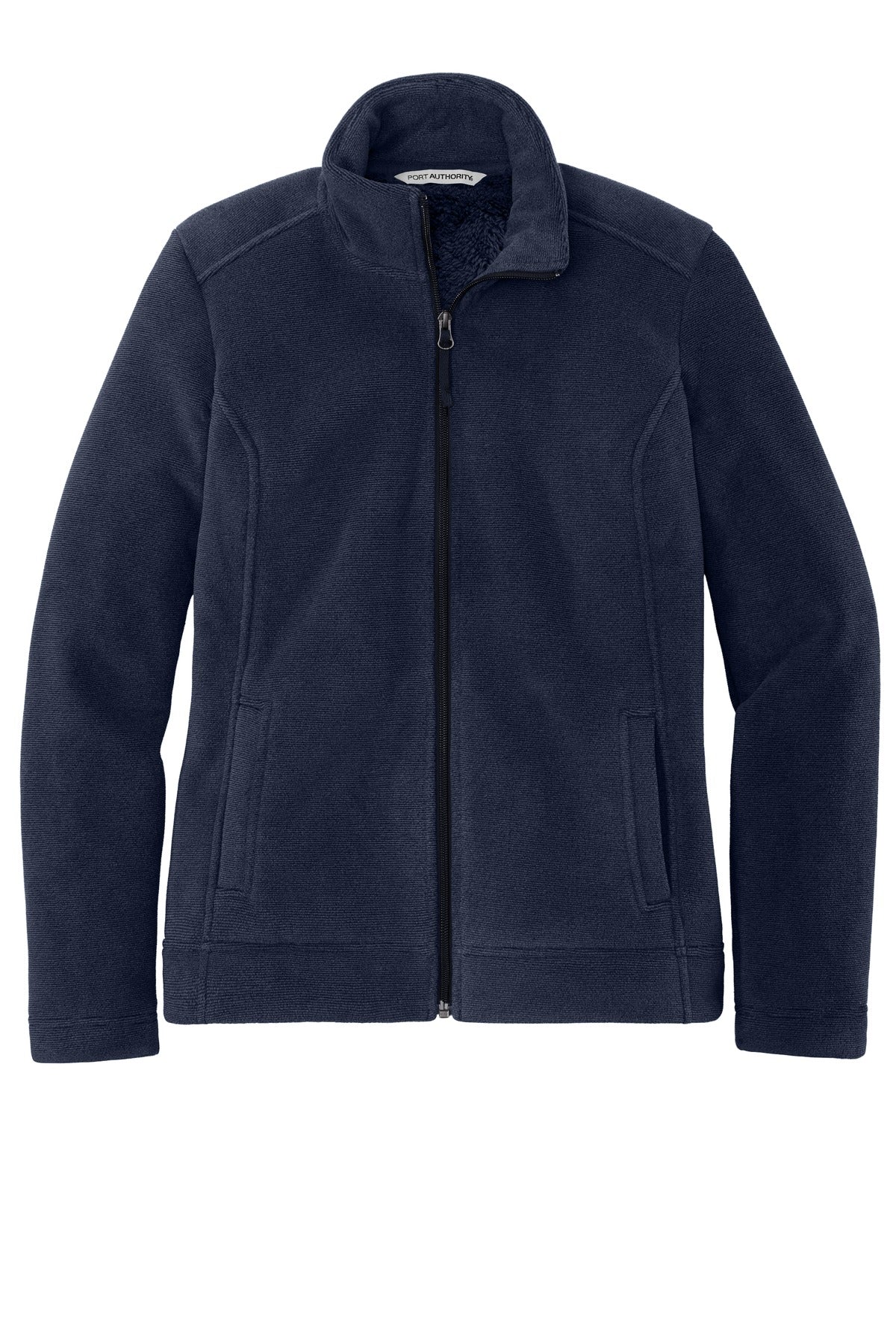 Port Authority  Women's Ultra Warm Brushed Fleece Jacket - Insignia Blue/ River Blue Navy