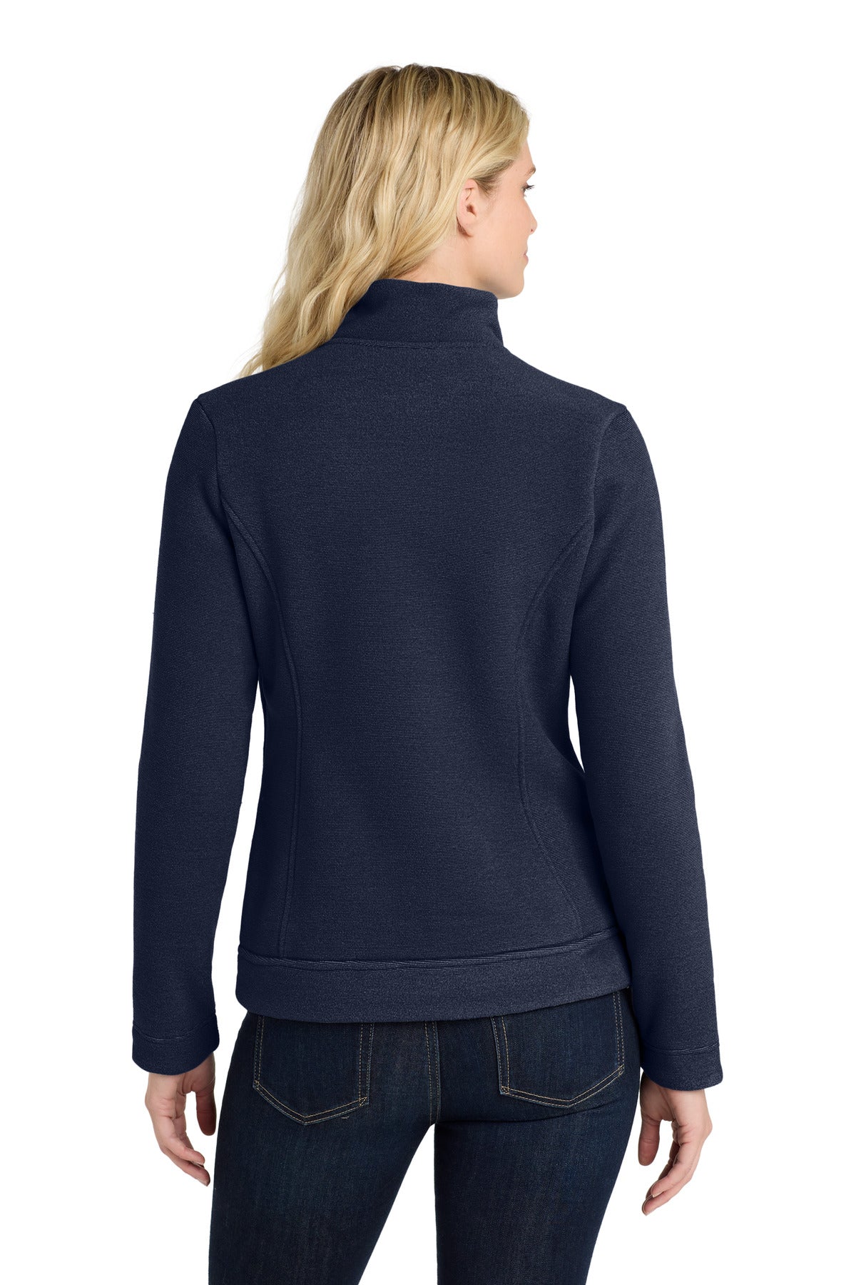 Port Authority  Women's Ultra Warm Brushed Fleece Jacket - Insignia Blue/ River Blue Navy