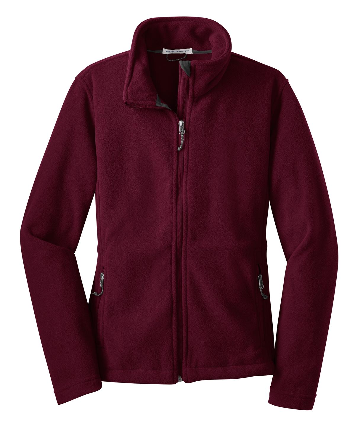 Port Authority Women's Value Fleece Jacket - Maroon