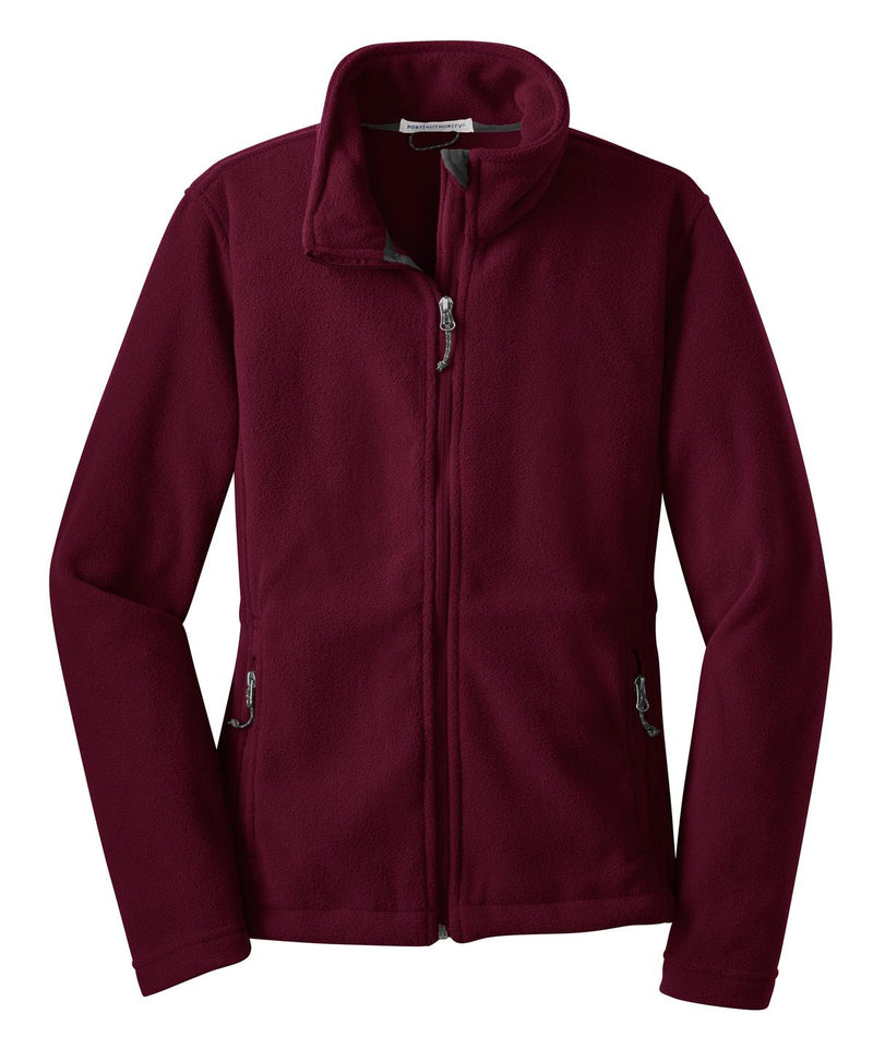 Port Authority Women's Value Fleece Jacket - Maroon