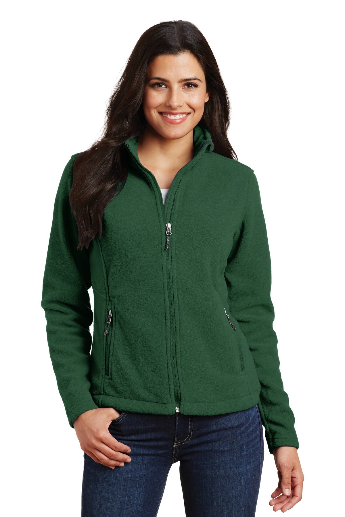 Port Authority Women's Value Fleece Jacket - Forest Green