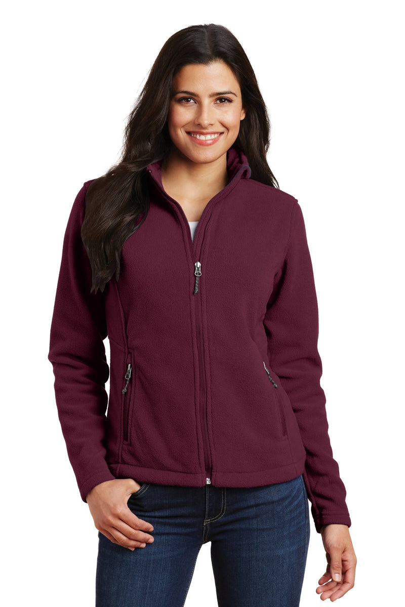 Port Authority Women's Value Fleece Jacket - Maroon