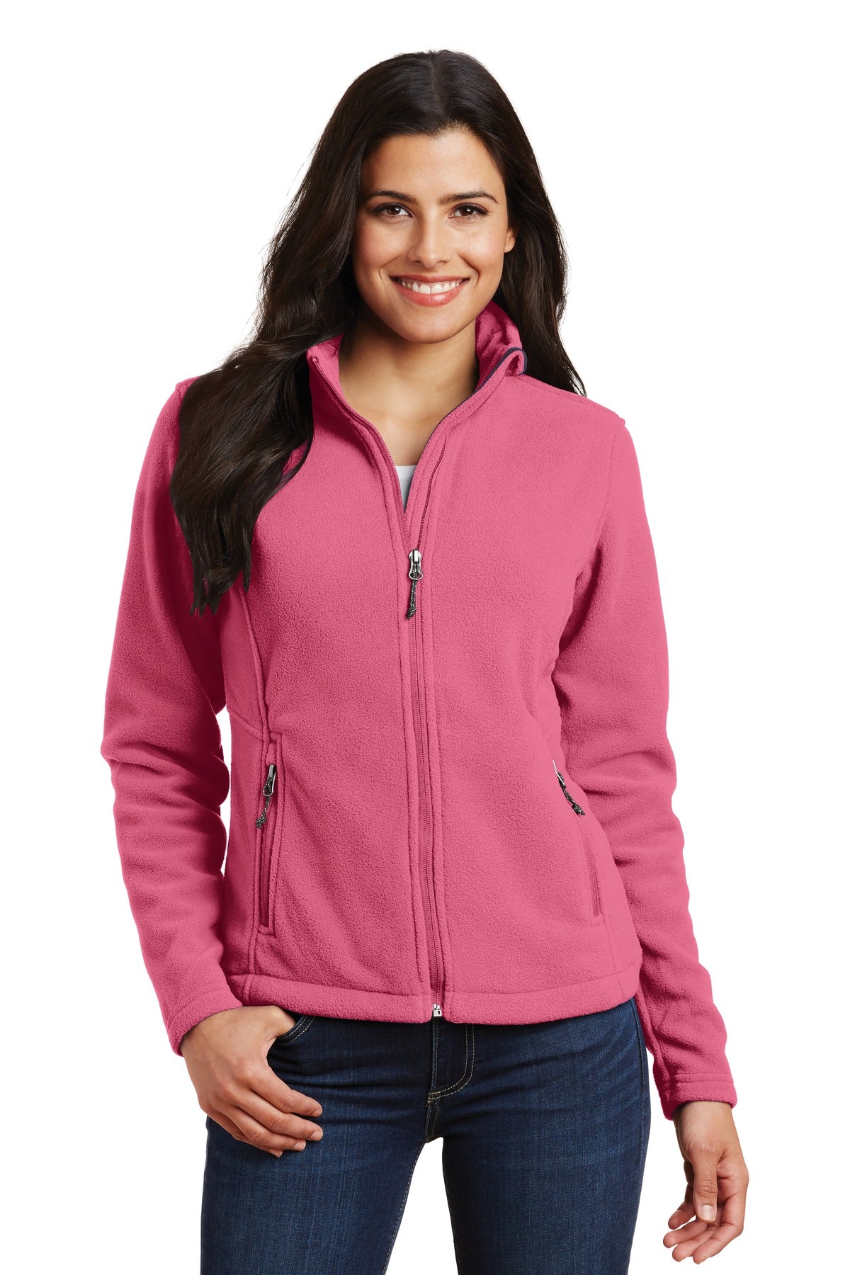 Port Authority Women's Value Fleece Jacket - Pink Blossom