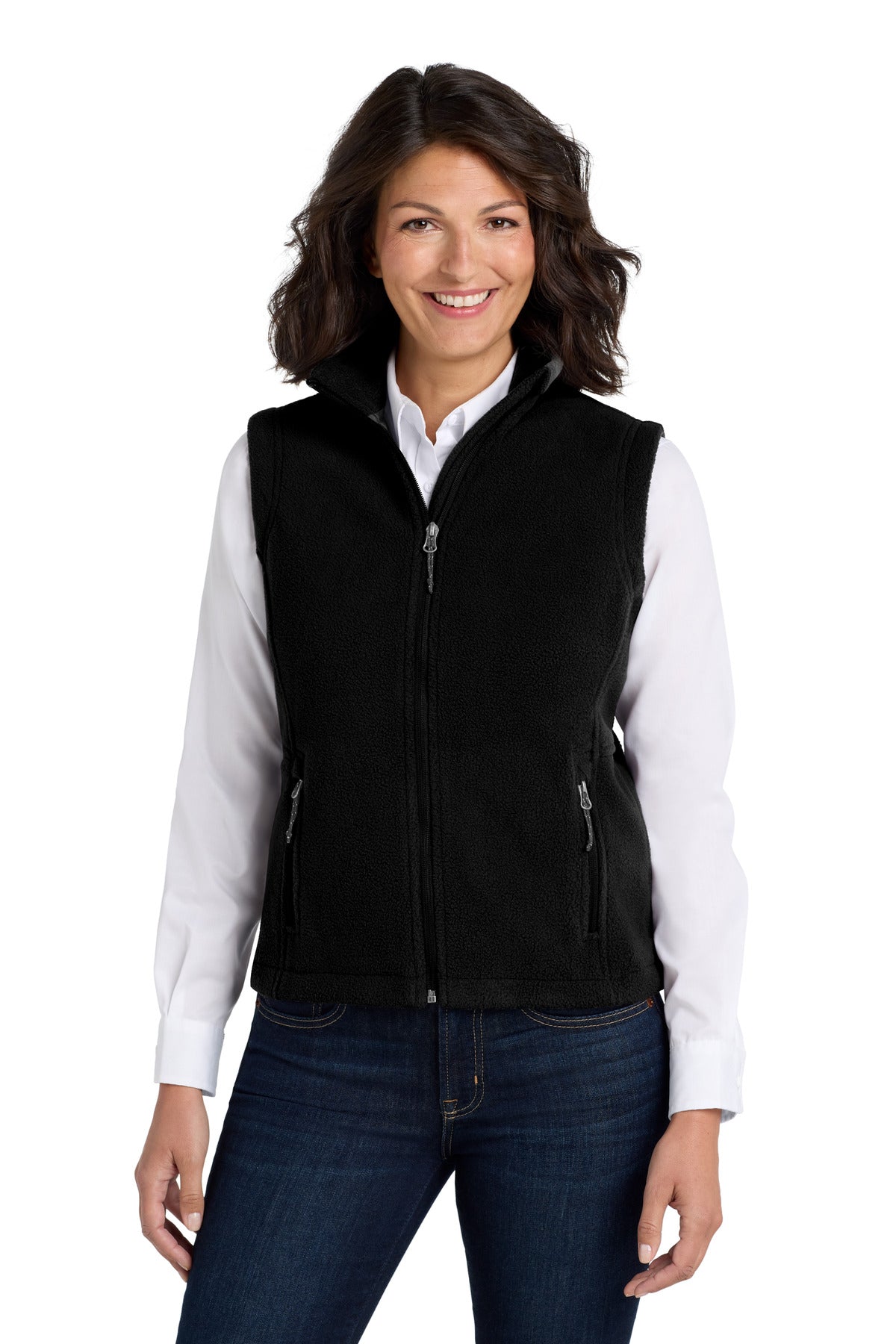 Port Authority Women's Value Fleece Vest - Black