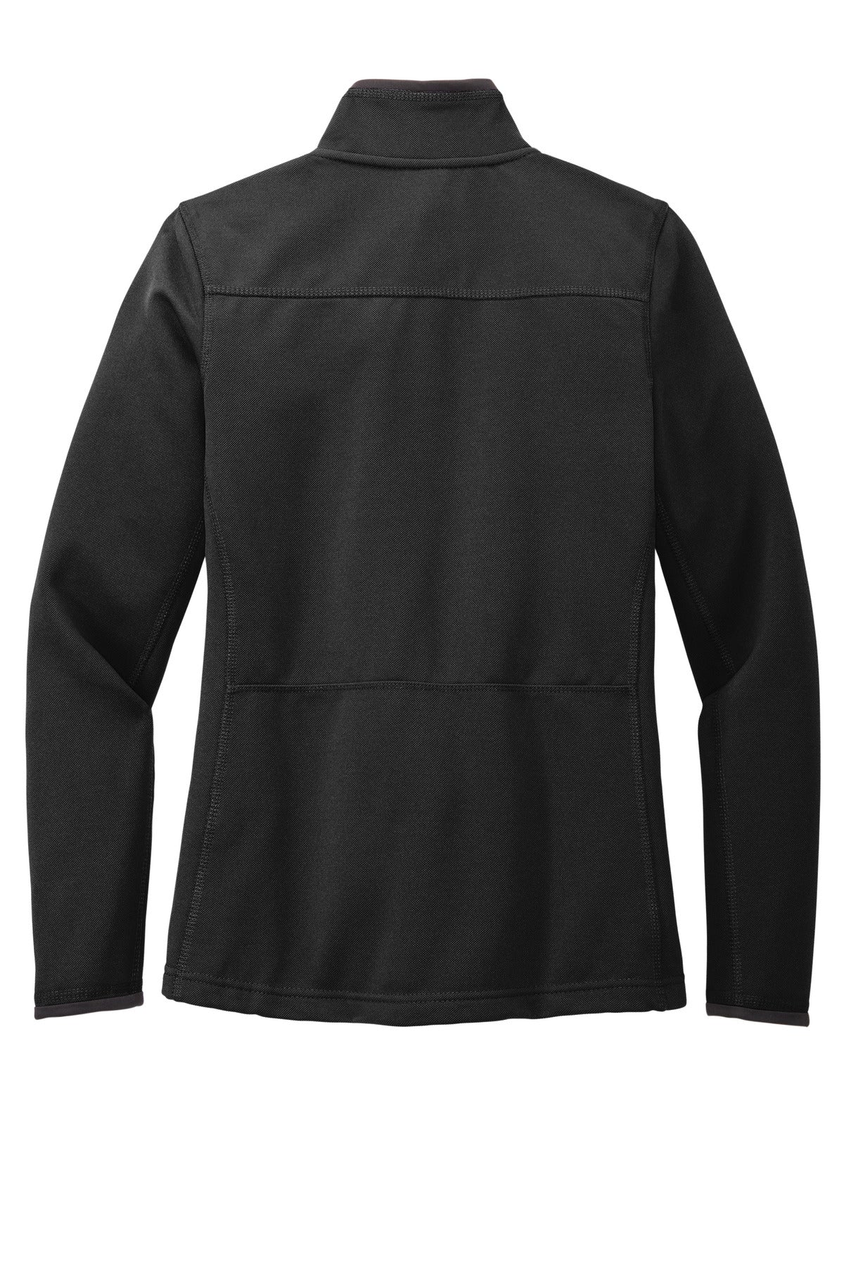 Port Authority Women's Pique Fleece Jacket - Black