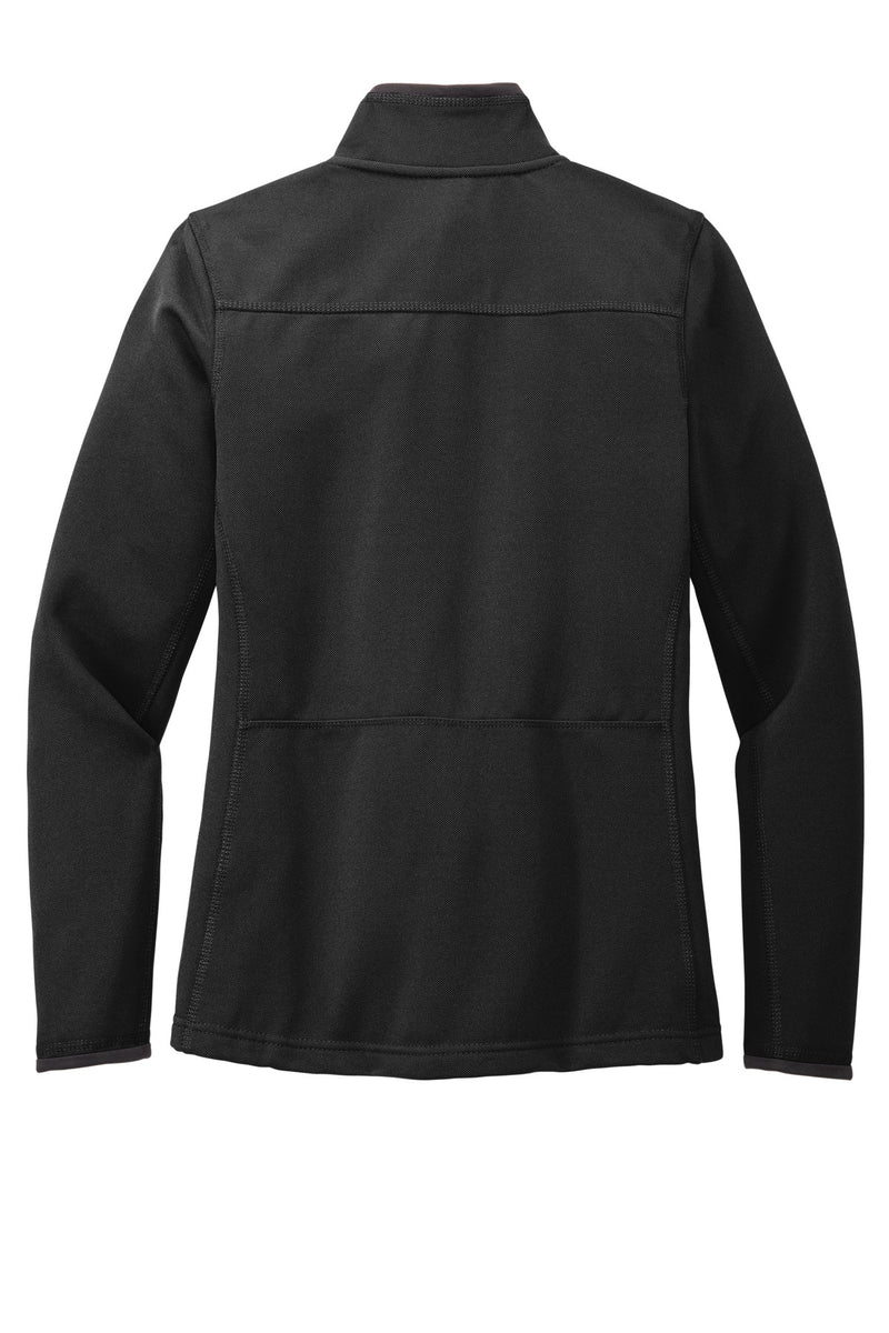 Port Authority Women's Pique Fleece Jacket - Black