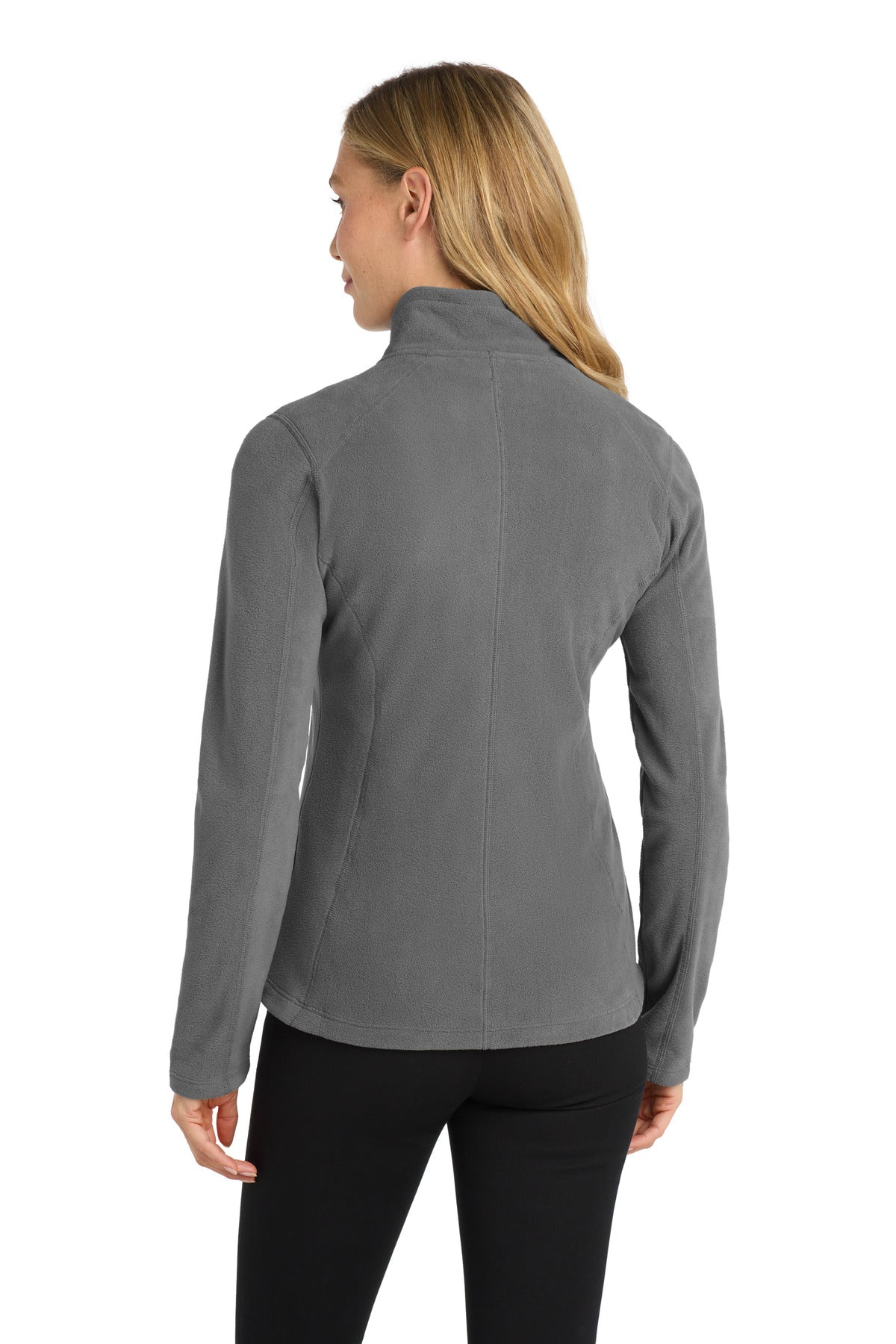 Port Authority Women's Microfleece Jacket - Pearl Grey