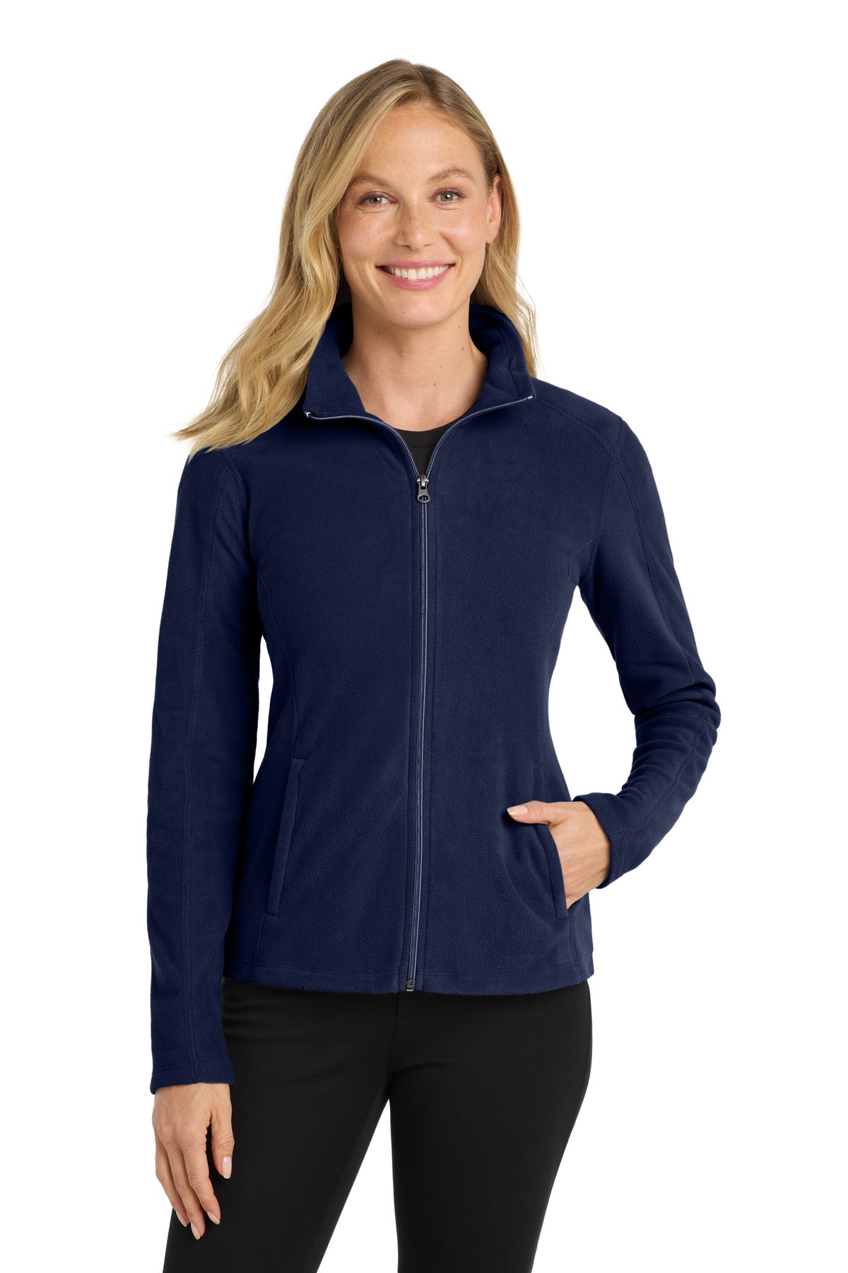 Port Authority Women's Microfleece Jacket - True Navy
