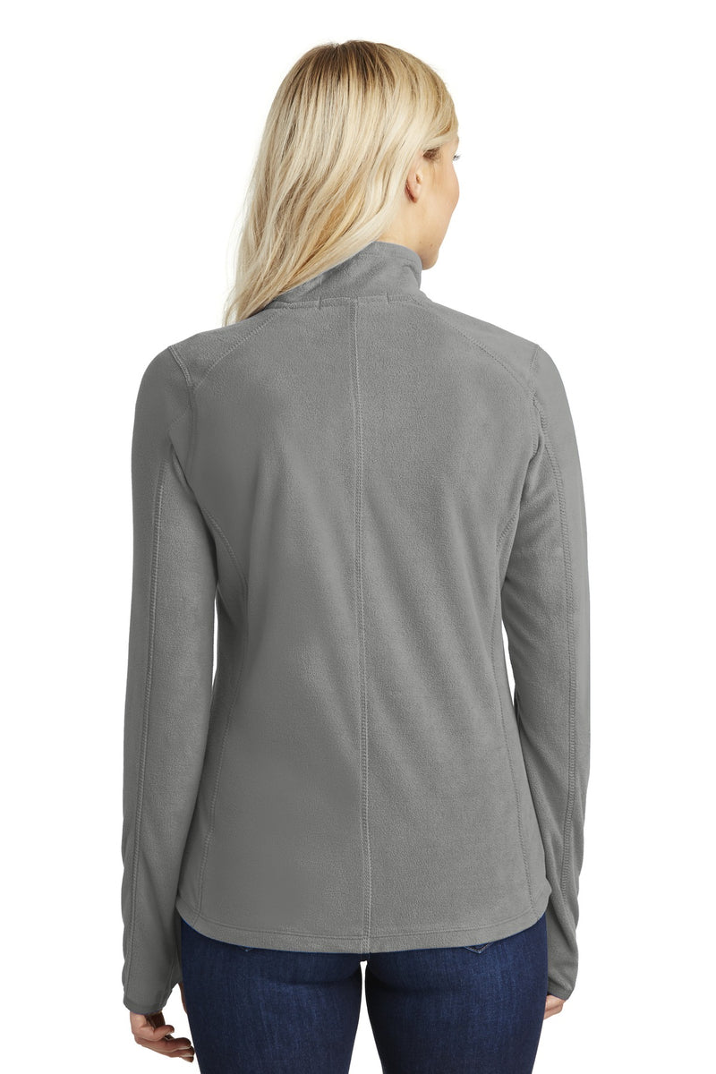 Port Authority Women's Microfleece 1/2-Zip Pullover - Pearl Grey