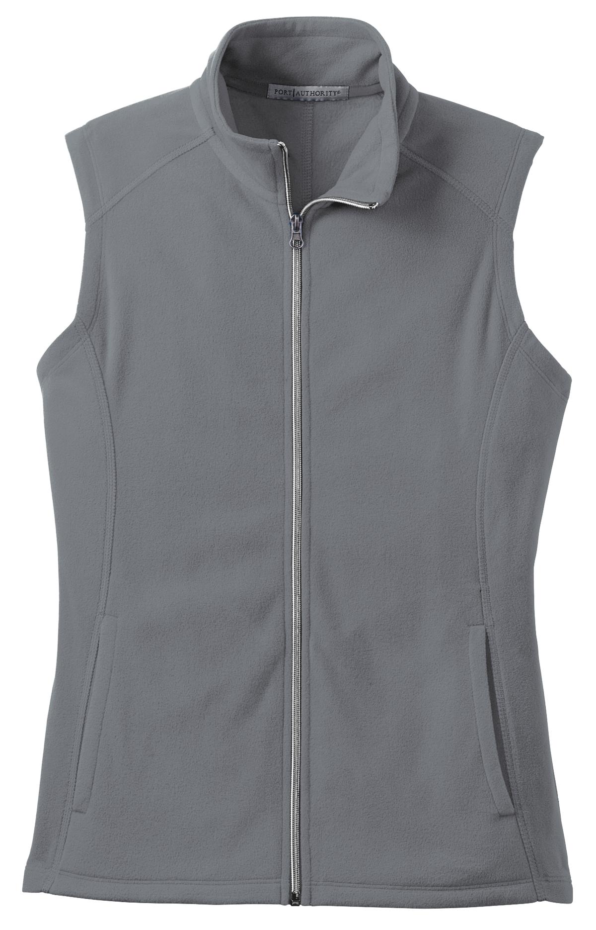 Port Authority Women's Microfleece Vest - Pearl Grey