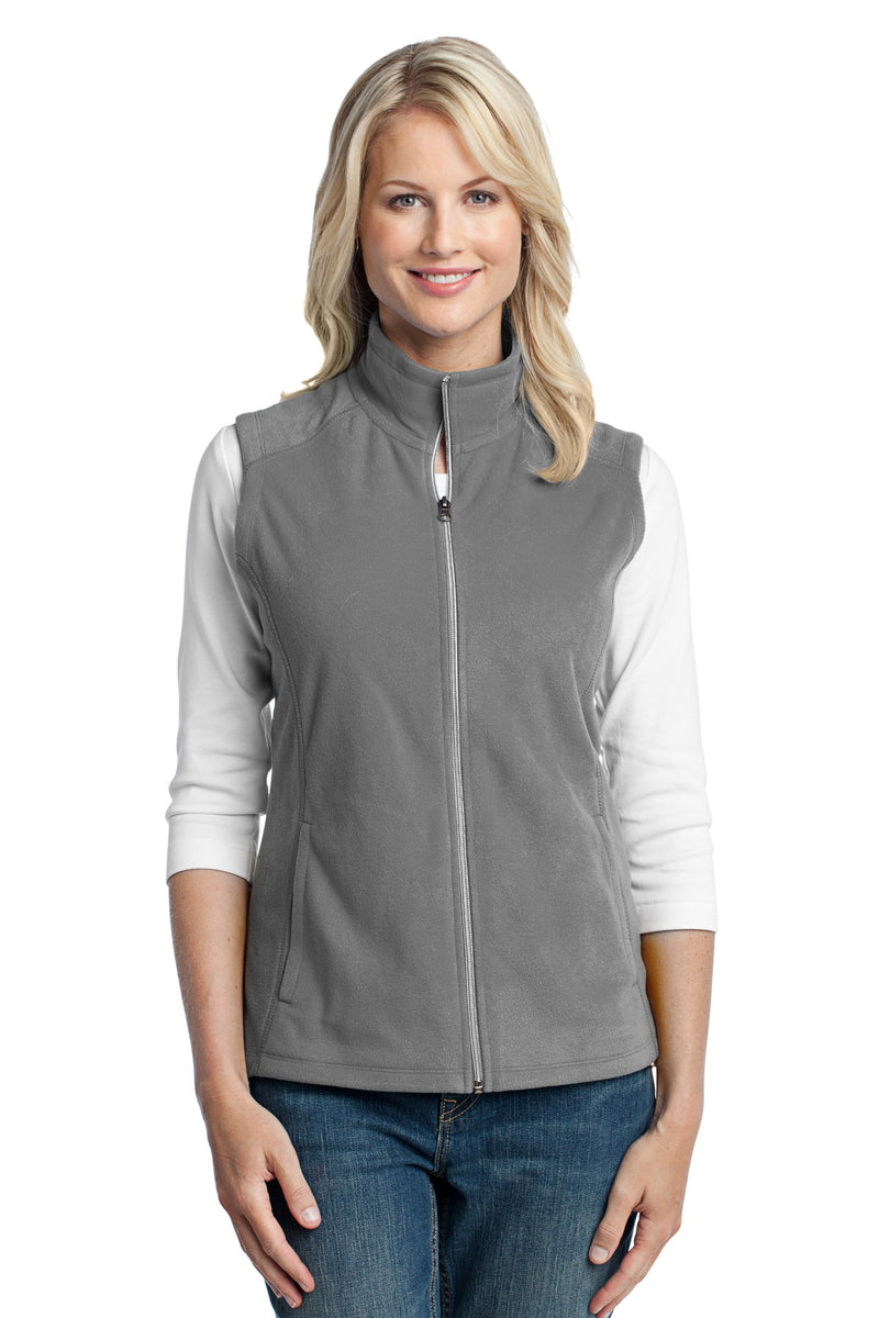 Port Authority Women's Microfleece Vest - Pearl Grey