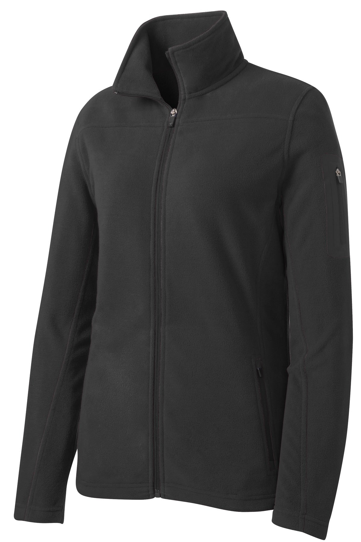 Port Authority Women's Summit Fleece Full-Zip Jacket - Black/ Black