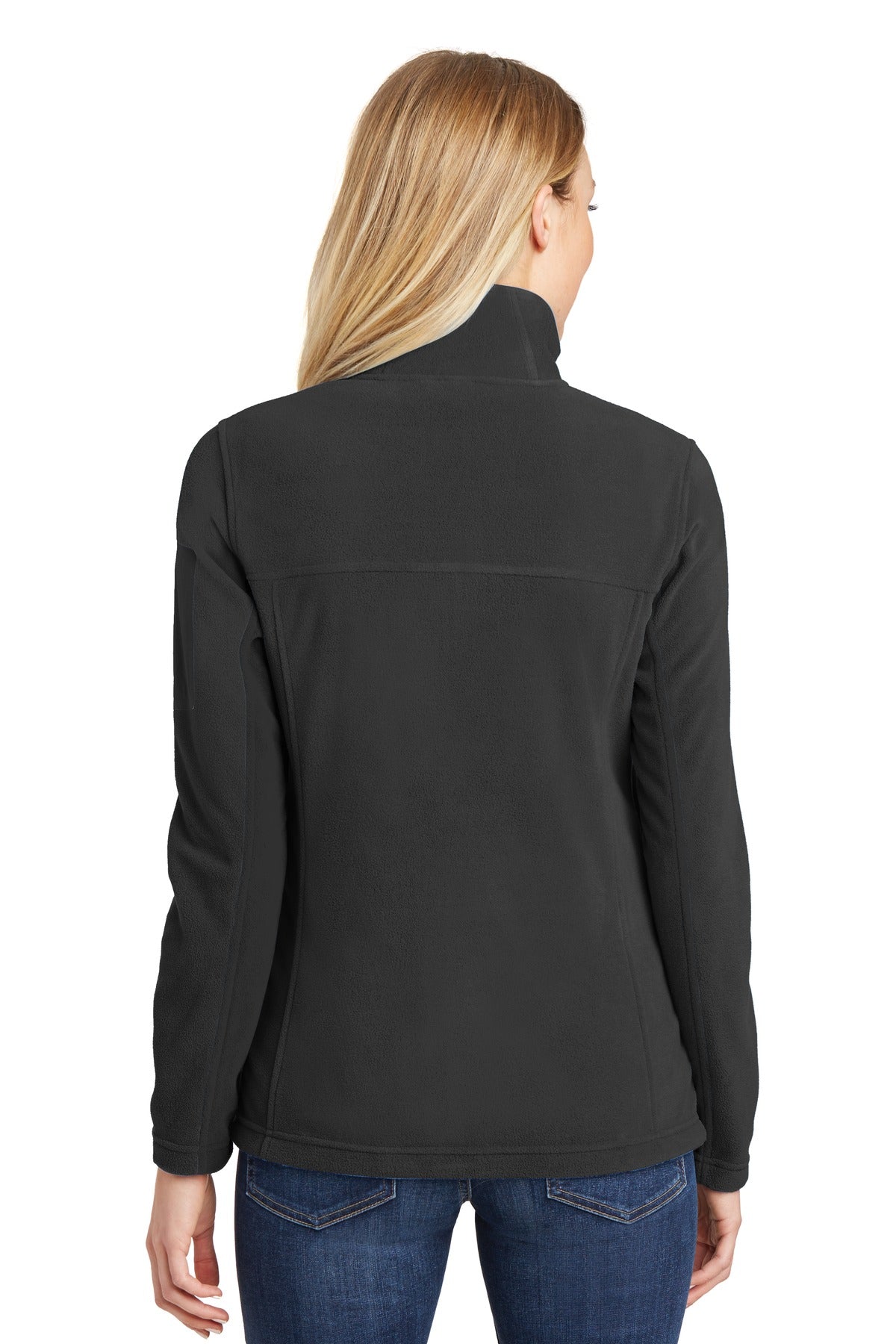 Port Authority Women's Summit Fleece Full-Zip Jacket - Black/ Black