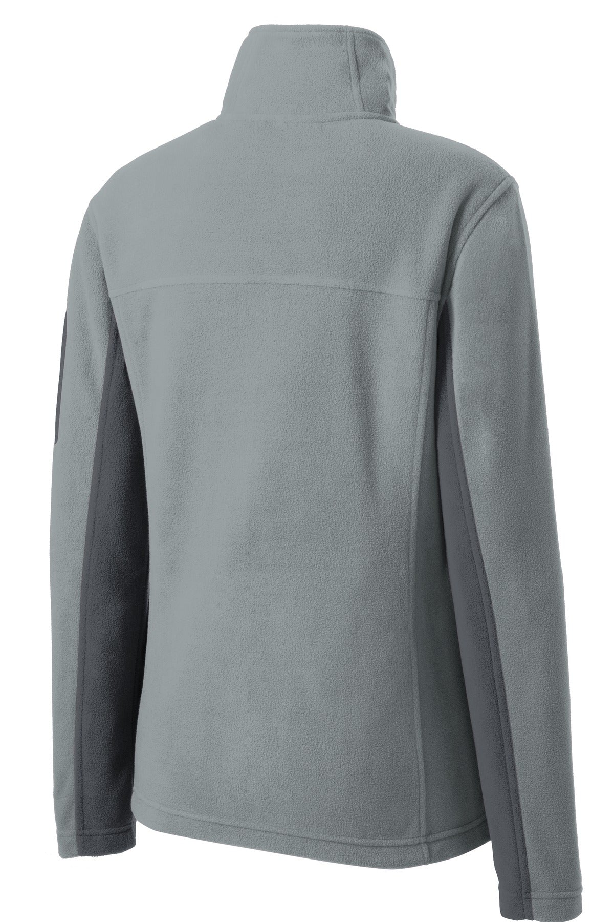Port Authority Women's Summit Fleece Full-Zip Jacket - Frost Grey/ Magnet