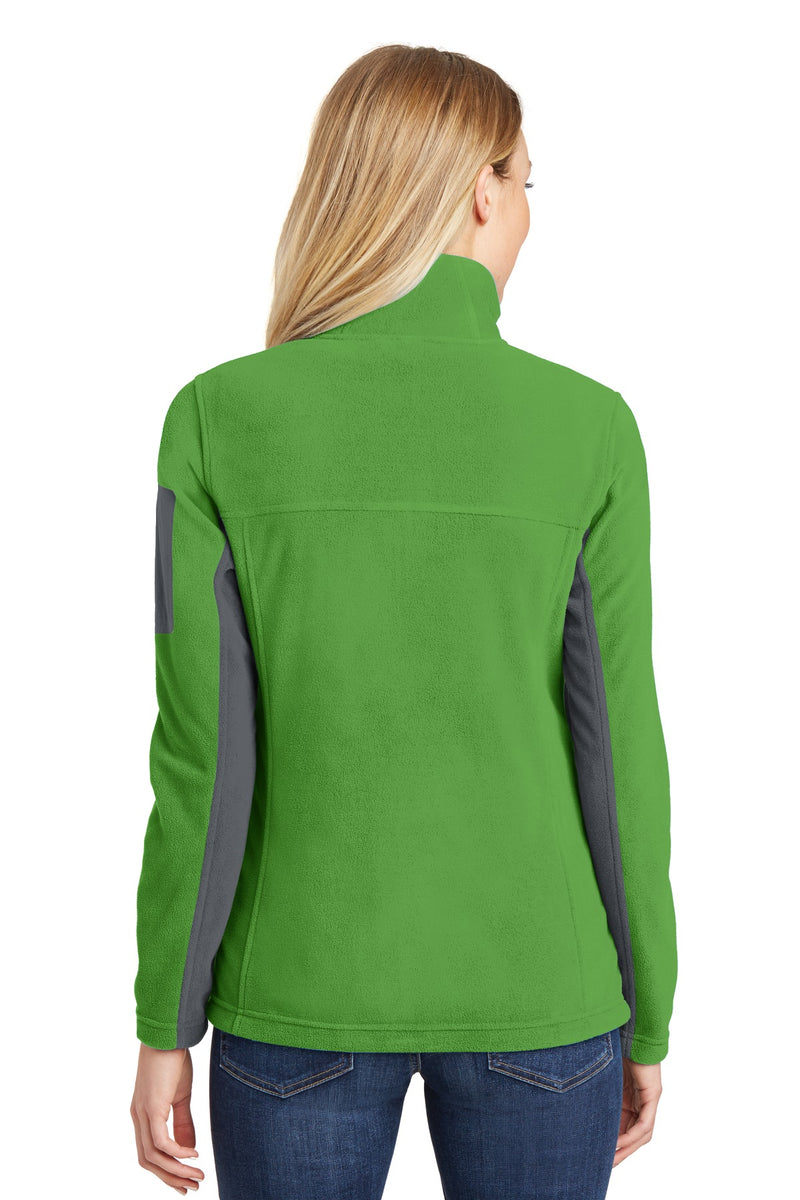 Port Authority Women's Summit Fleece Full-Zip Jacket - Vine Green/ Magnet