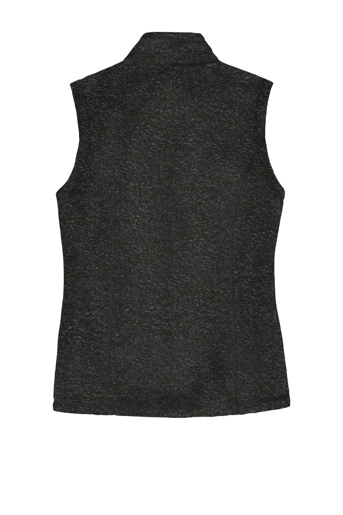 Port Authority  Women's Sweater Fleece Vest - Black Heather