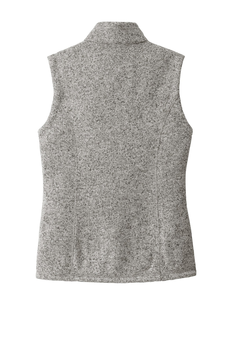Port Authority  Women's Sweater Fleece Vest - Grey Heather