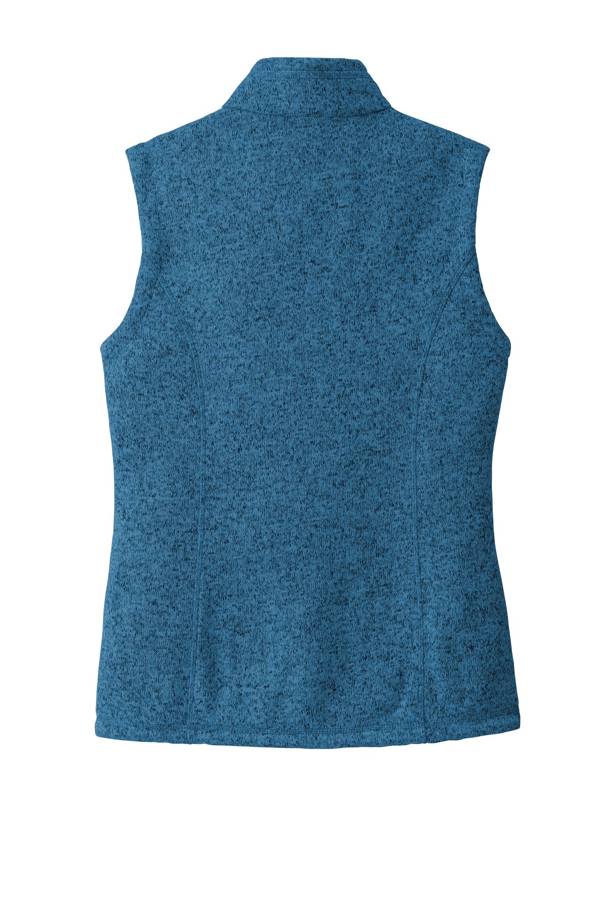 Port Authority  Women's Sweater Fleece Vest - Medium Blue Heather