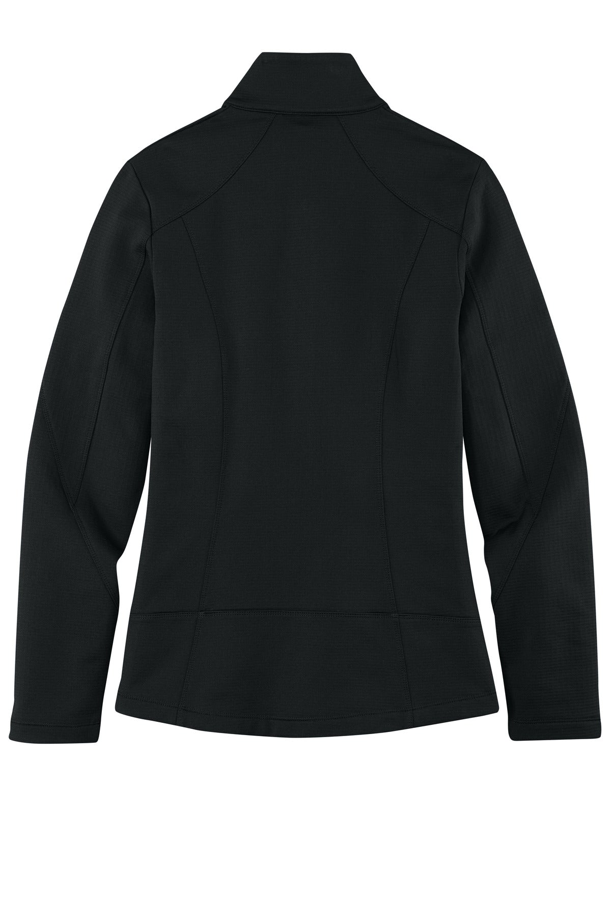 Port Authority  Women's Grid Fleece Jacket - Deep Black