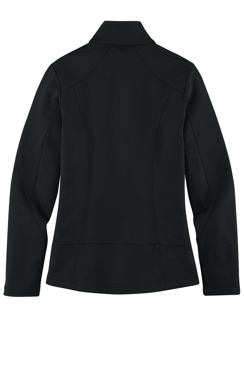 Port Authority  Women's Grid Fleece Jacket - Deep Black