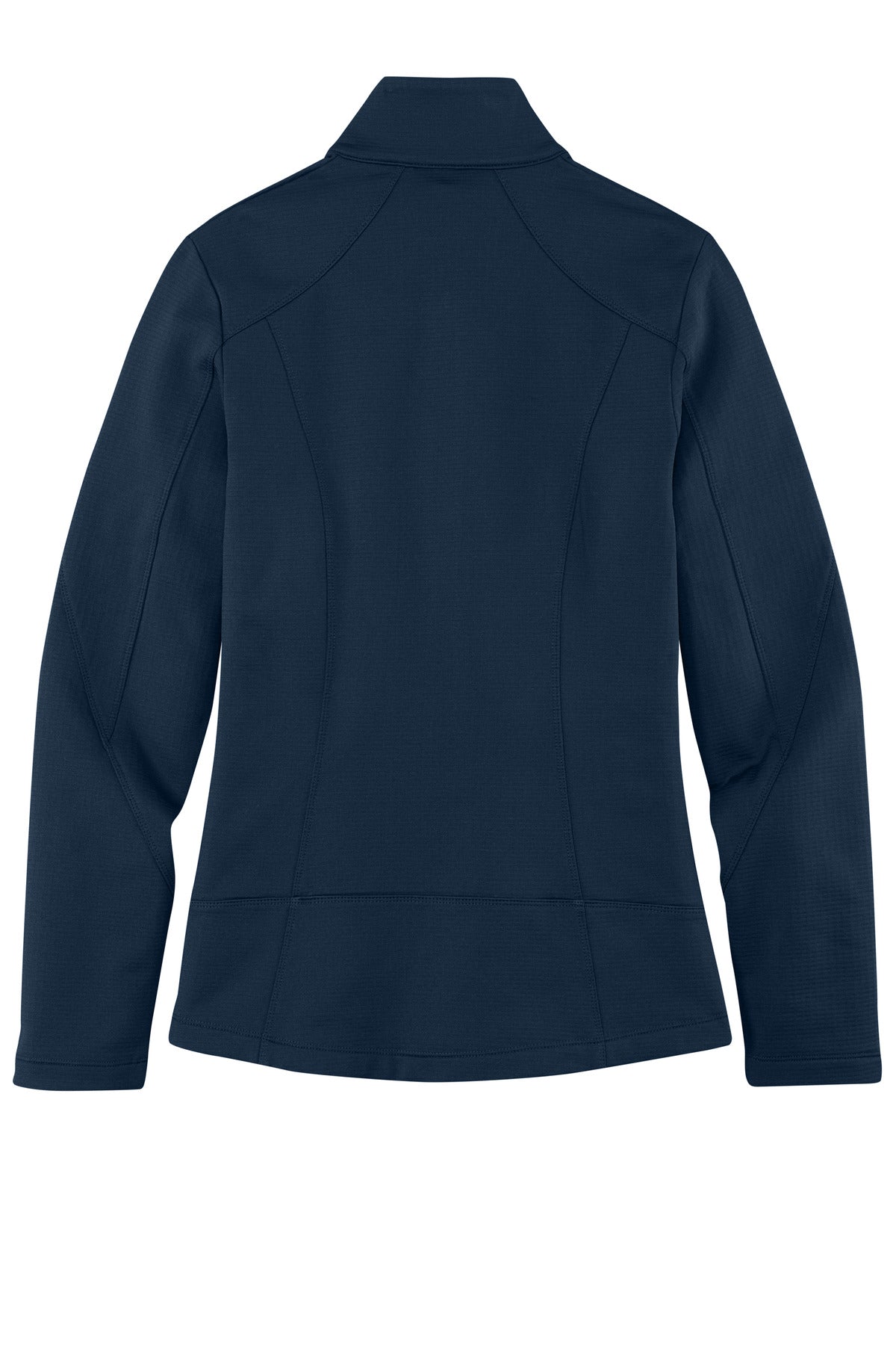 Port Authority  Women's Grid Fleece Jacket - River Blue Navy