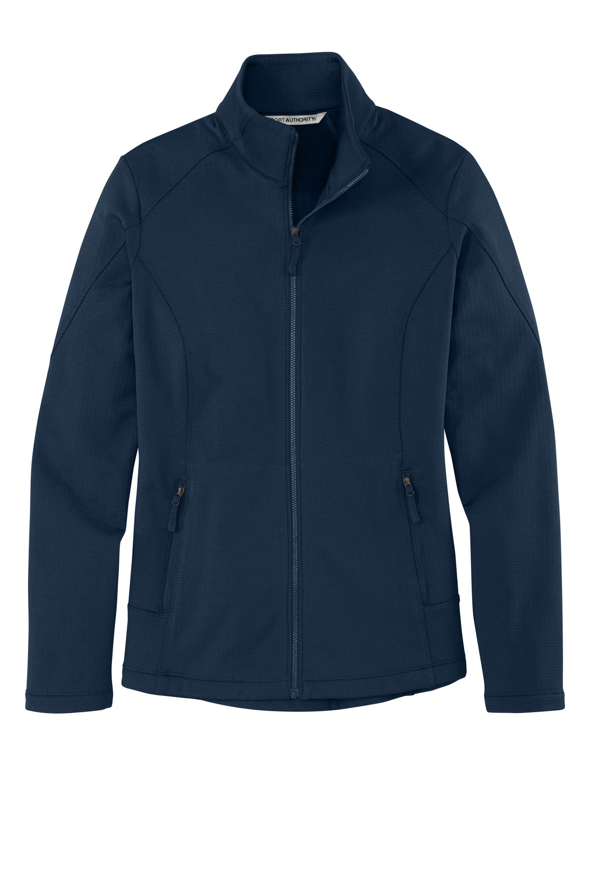 Port Authority  Women's Grid Fleece Jacket - River Blue Navy