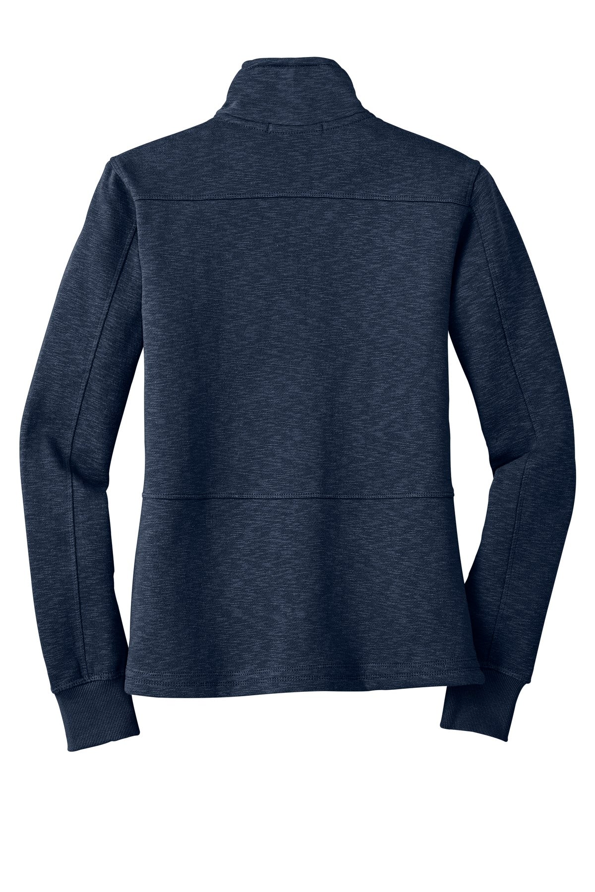 Port Authority Women's Slub Fleece Full-Zip Jacket - Navy