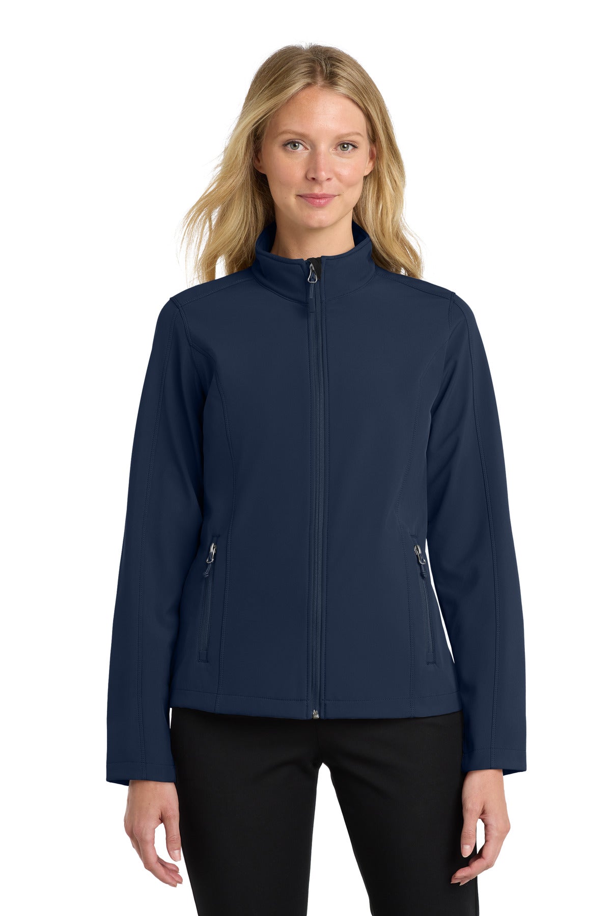 Port Authority Women's Core Soft Shell Jacket - Dress Blue Navy