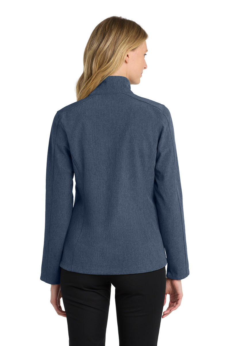 Port Authority Women's Core Soft Shell Jacket - Navy Heather
