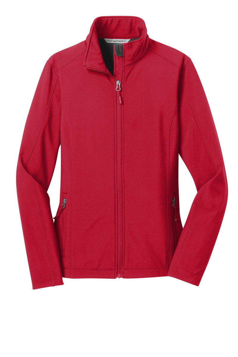 Port Authority Women's Core Soft Shell Jacket - Rich Red