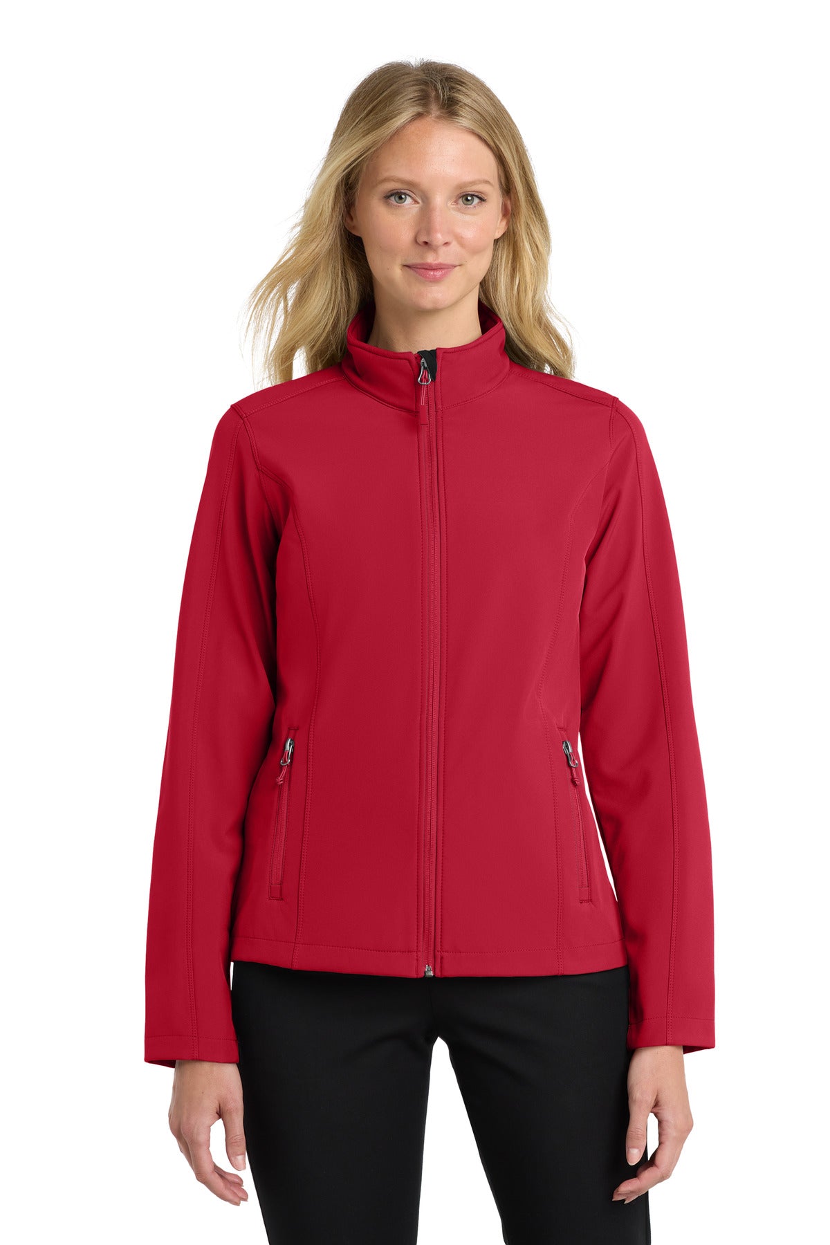 Port Authority Women's Core Soft Shell Jacket - Rich Red