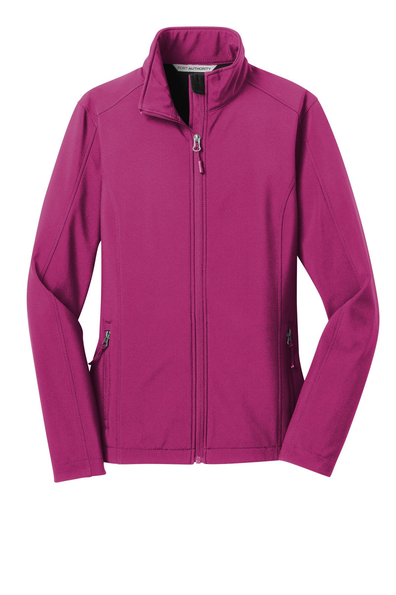 Port Authority Women's Core Soft Shell Jacket - Very Berry