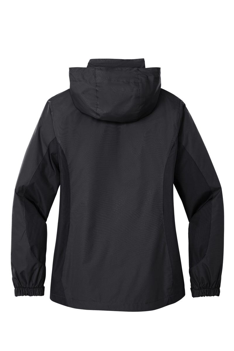Port Authority Women's Colorblock 3-in-1 Jacket - Black/ Black/ Magnet